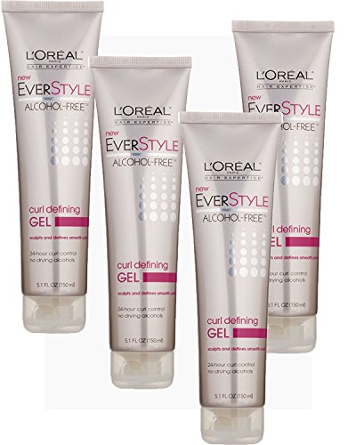 L'oreal Everstyle Curl Defining Gel, 5.1 Ounce (Pack of 4)