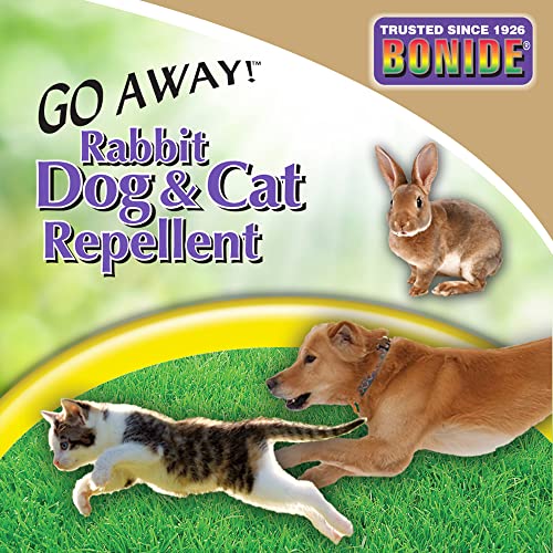 Bonide Go Away! Rabbit, Dog, & Cat Repellent Granules, 3 lbs Ready-to-Use, Keep Dogs off Lawn, Garden, Mulch & Flower Beds - image 7
