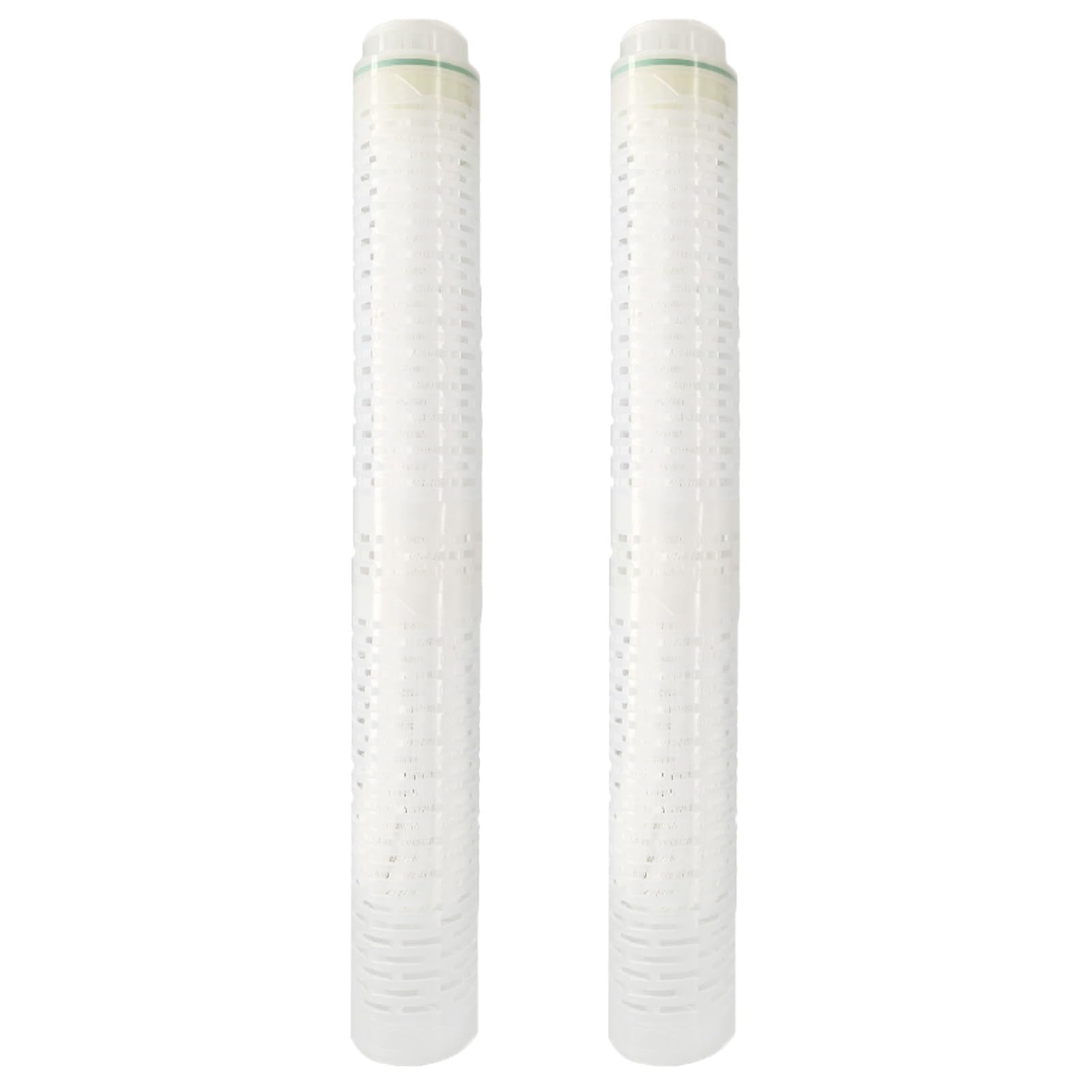 2 Stück 20-Zoll-Ultrafiltrationsmembran-Kartusche, PVDF-Wasserfilter, Universalanschluss, für 20-Zoll-Wasserfiltersystem(Plain opening)