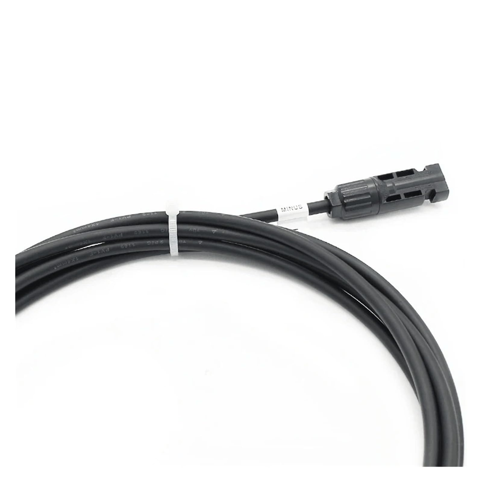 Solarkabel 1 Teile/los 1-5 Meter Schwarz/Rot Power Solar Verlängerung Kabel 4.0mm2/12AWG mit PV DC Stecker verwendet in Solar Panel System(Black 4 Meters)