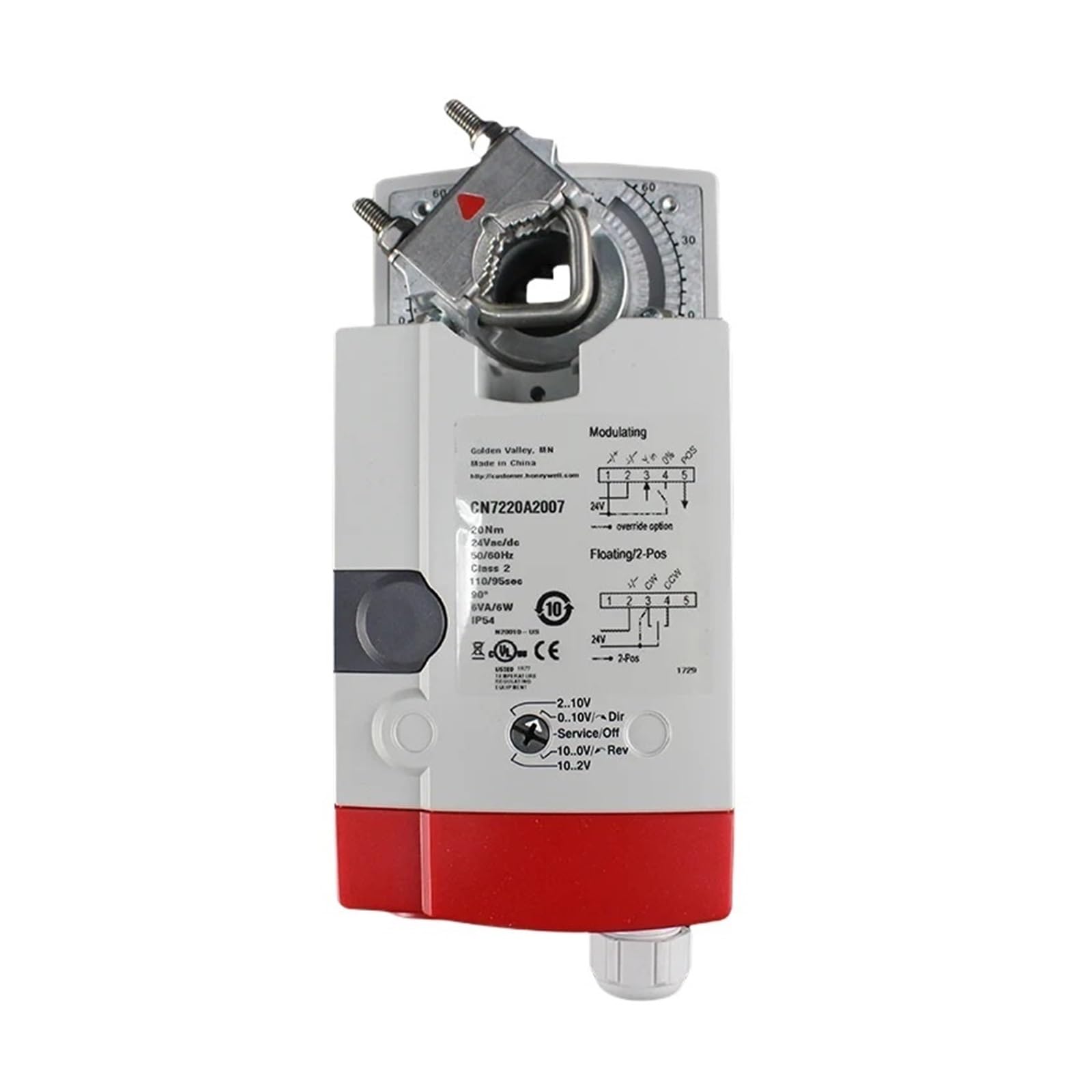 BRODEFUP 20NM DC24V AC24V CN7220A2007 Actuators