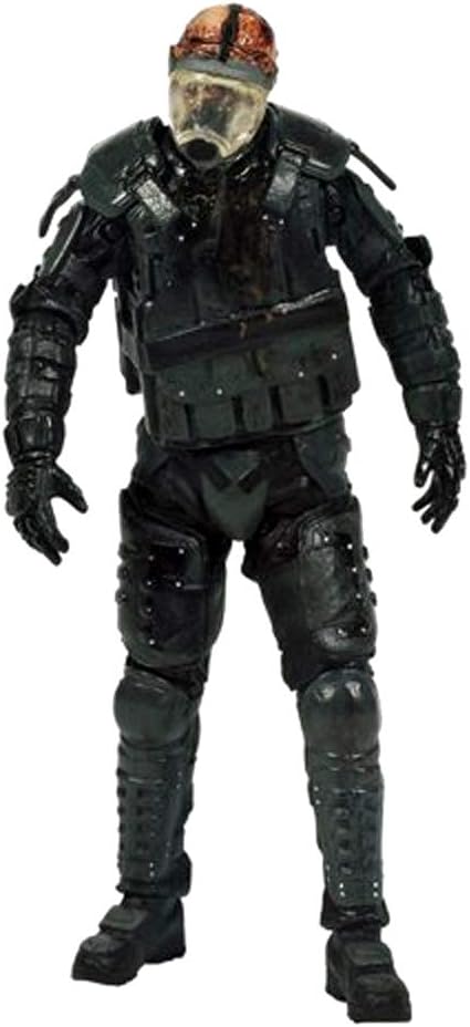 McFarlane Toys The Walking Dead TV Series 4 Riot Gear Gas Mask Zombie Action Figure