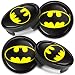 Produktbild Kompatibel mit Ford Nabendeckel Felgendeckel Radkappen Nabenkappen Felgenkappen Radnabendeckung 54mm 6M211003 Batman CF 23
