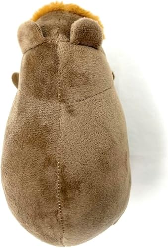 Miniatura 3 de Sunny Sapling Peluche de conejillo de indias sin pelo de 8 pulgadas con bolsa de lavandería de malla pequeña (Nutmeg The Skinny Pig)