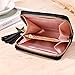 HUATEEN Bolso de Hombro Negro de Pana para Mujer Imagen de HUATEEN Bolso de Hombro Negro de Pana para Mujer
