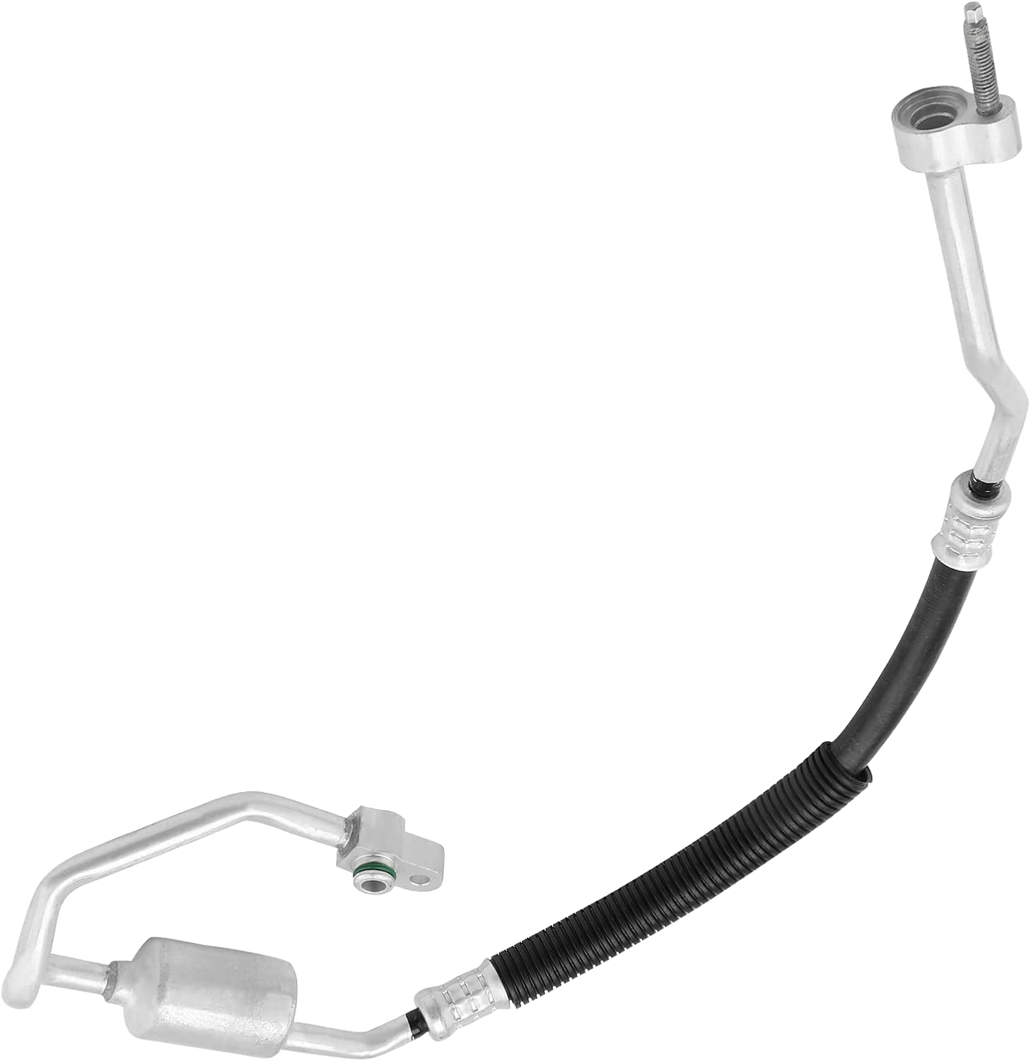 A-Premium A/C Discharge Line Hose Assembly Compatible with Ford Edge 2007-2014 & Lincoln MKX 2007-2015, 3.5L 3.7L, Compressor to Condenser