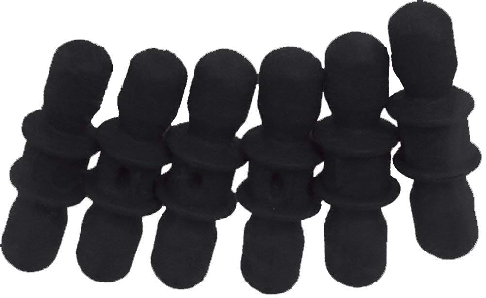Precision Shooting Equip Pse Riser Dumb Bells Rubber Dampener Black
