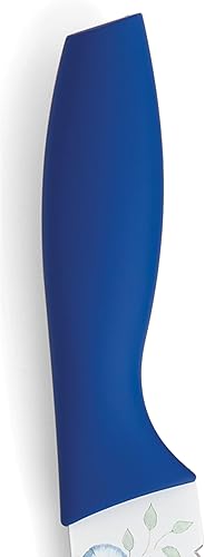 Vista 35 de Lenox recipiente para horno oval de porcelana con borde festoneado, diseño de pradera de mariposas., Blanco