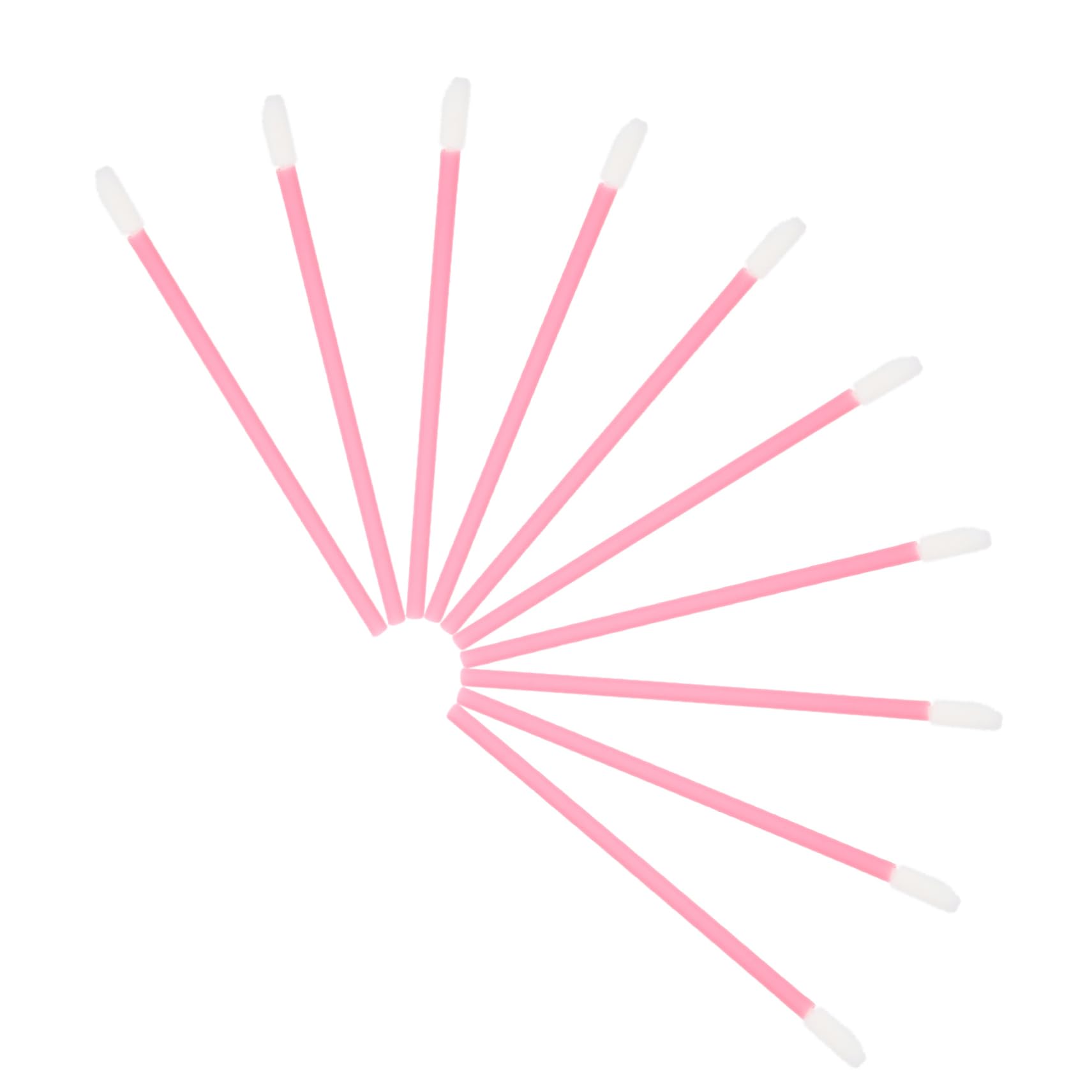 NOLITOY Professional Makeup Applicator Sticks 100pcs Lip Brush Set for Lipstick Concealer Eye Shadow