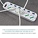 Extrastar Regleta eléctrica de 6 tomas 10/16 A bipaso Schuko 250 V...