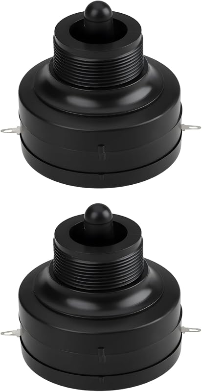 2X 2.5-Inch Piezo Tweeter Ceramic Speaker Tweeter Driver 18TPI Thread Compatible with Motorola KSN1142A