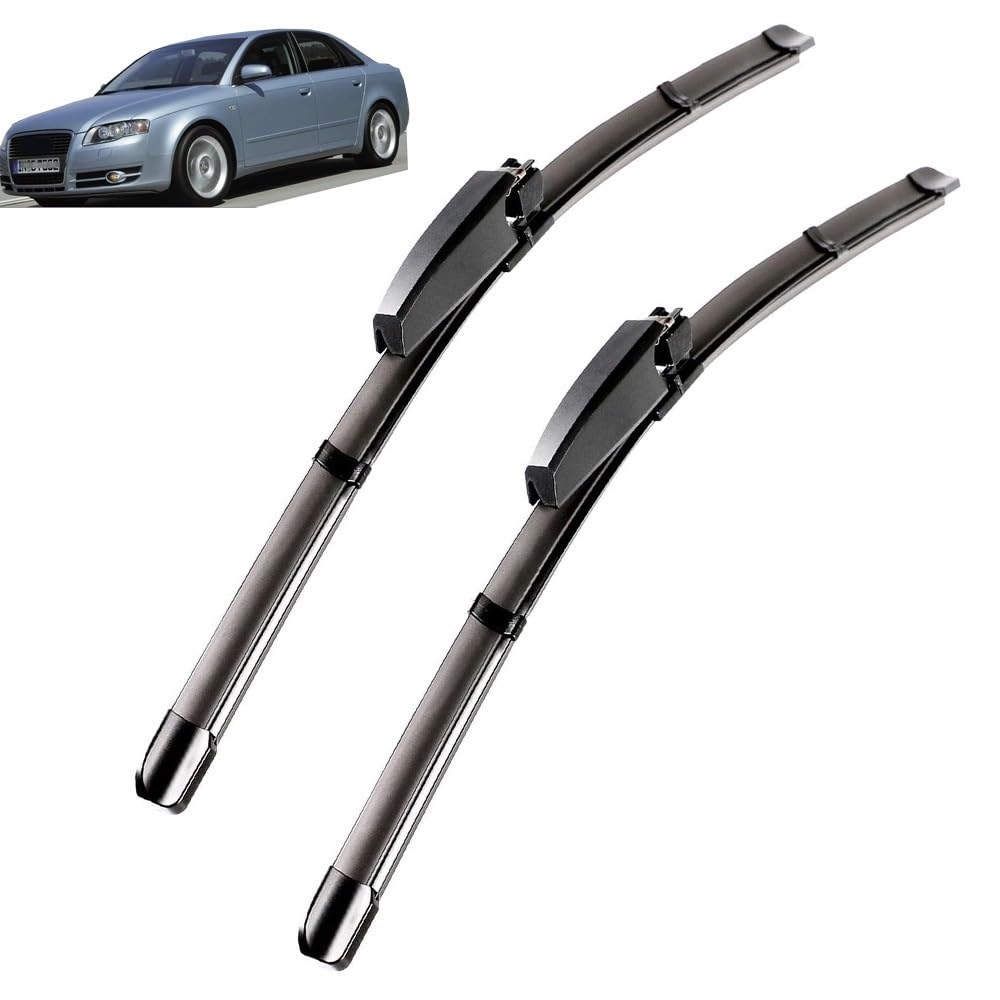 Balais d'essuie-glace Audi A4 B7 S4 RS4 2004-2008 à aérodynamisme premium - 8