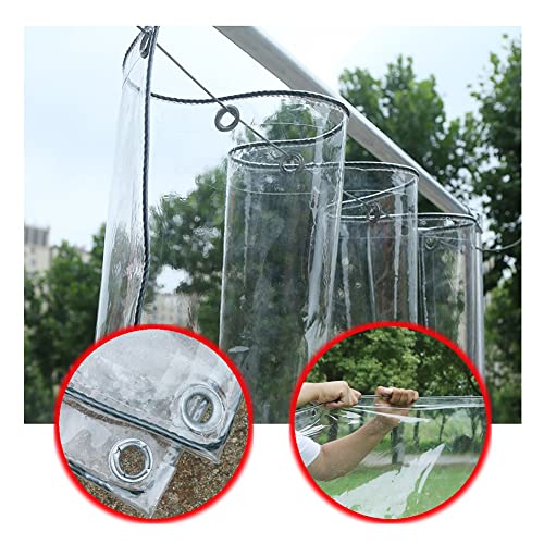 ZOUXIKOU Bâche Transparente, Bâche Imperméable Cover