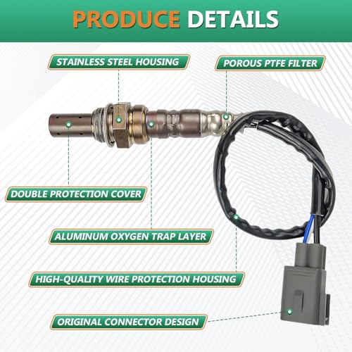 Sensor de Oxígeno para Chevy Blazer S10 y GMC Jimmy V6 4.3L miniatura 3