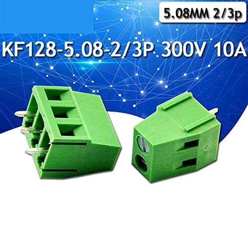 Bloque de terminales KF128 para PCB de 3 pines y paso de 7.5mm 3