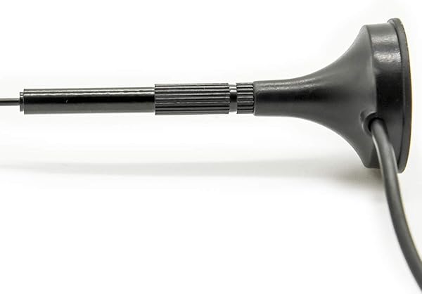 Vecys Antenna 4G LTE Adattatore Spina SMA 7 dBi Antenna 4G Esterna RG174 Cavo Magnetico Base 3 m Compatibile con Router Antenna 2G 3G 4G LTE Router Huawei ZTE Netgear Mobile Hotspot Aircards LTE