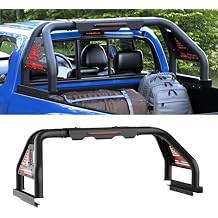Adjustable Roll Bar for Mid-Size Pickup Trucks, Sport Chase Rack Roll Cage Compatible with Dodge Ram 1500/2500/3500,Ford F-150/F-250/F-350, GMC Sierra,Tacoma,Tundra,Chevy Silverado,Ranger,Gladiator