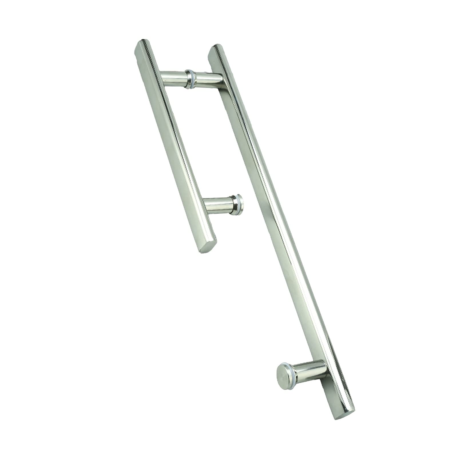 Poignée de porte de douche entraxe 225 mm 425 mm tubulaire double face