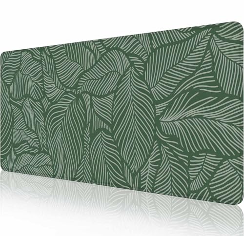 マウスパッド オフィスデスクマット 大型ゲーミングキーボードパッド ステッチエッジ 洗濯可能 滑らかな表面コントロール & 正確 拡張コンピューターマウスマット (31.5 x 11.8インチ) - ブラック コズミックコンステレーションマジック