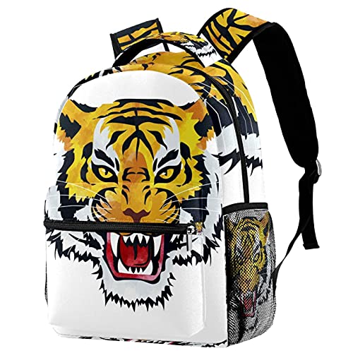Sac à dos voyage tigre pour enfant : fini le désordre avec le porte-bouteille