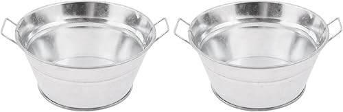 Miniatura 17 de American Metalcraft recipiente con manija lateral, 6 - pulgadas, Plateado, 1