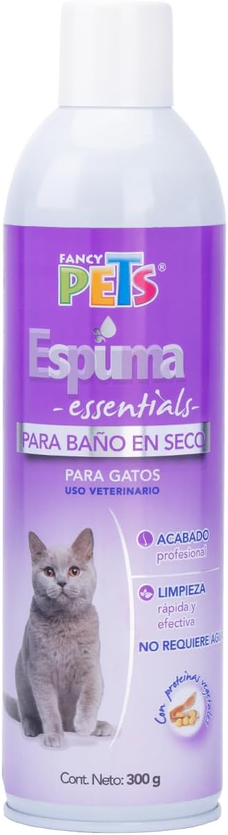 Vet's Best Dry Clean Waterless Cat Bath Foam, 4oz : Amazon.com.mx ...