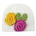 Jewelry Kingdom Infant Toddler Girl Baby Handmade Knit Crochet flowers Hat Cap
