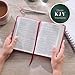 KJV Holy Bible, Compact Faux Leather Red Letter Edition - Ribbon Marker, King James Version, Pink (KJV Compact Editions)