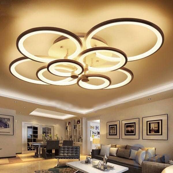 - Enterprises Home Decorative Crystal Chandelier Size 32. Inch