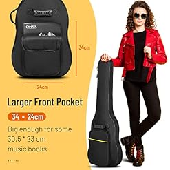 CAHAYA Sac pour Guitare électrique Gig Bag Housse de Sac pour Guitare électrique Convient pour Les Guitares électriques - Les Beatles, Paul McCartney, John Lennon, RIngo Starr, George Harrison CAHAYA Sac pour Guitare électrique Gig Bag Housse de Sac pour Guitare électrique Convient pour Les Guitares électriques – Image 6