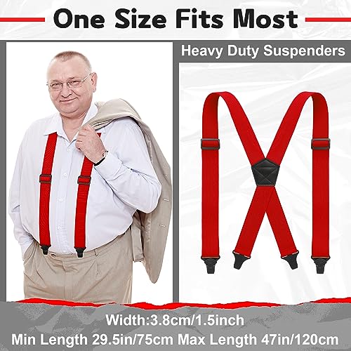 Image of Janmercy Men X-Back Hidden Suspender Airport Friendly