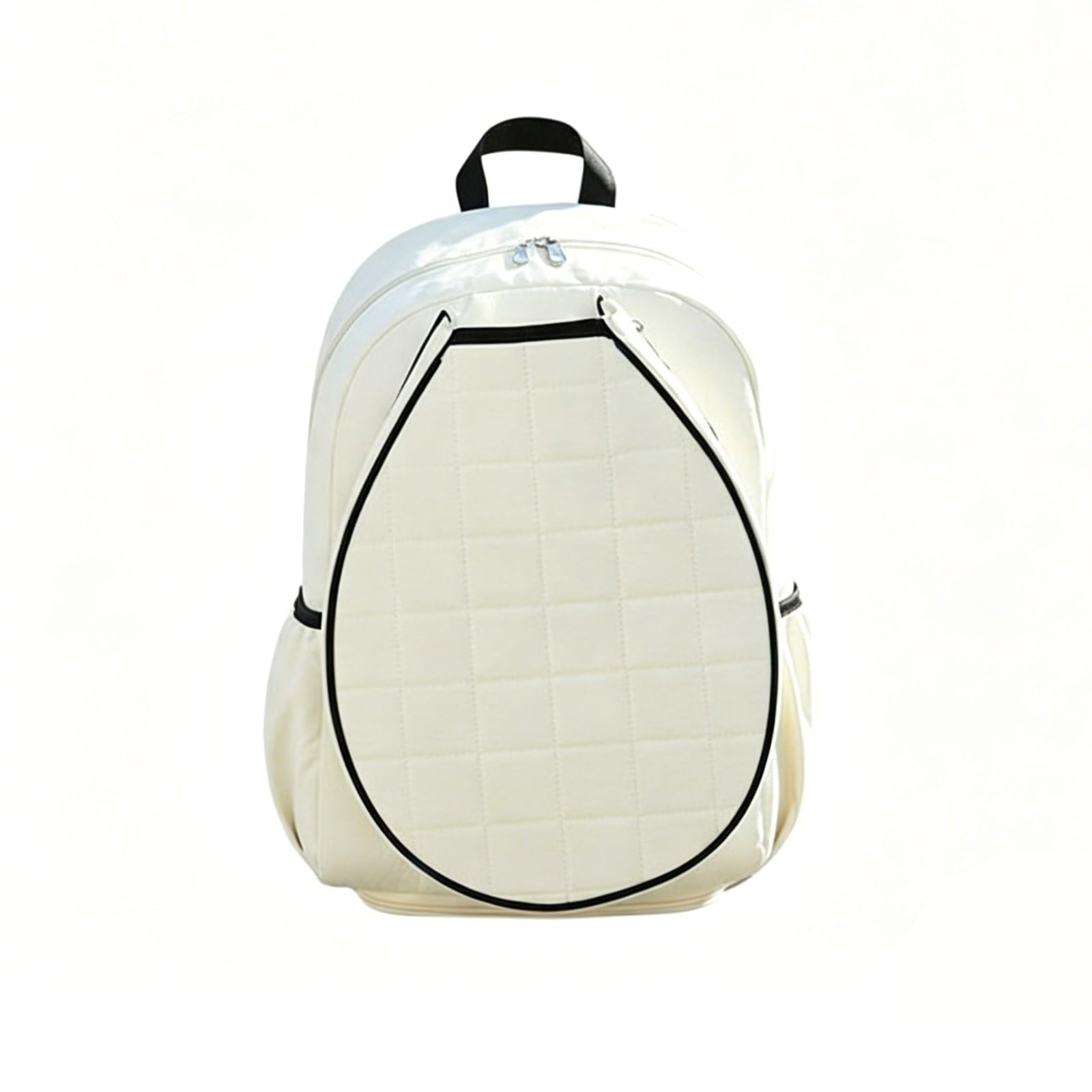 Adjustable Straps Tennis Backpack Large Capacity Badminton Bag Multi-Pocket Sports Backpack with Shoe Compartment for Young Players, Beige|Home Improvement|Must Have Home Tools|Multipurpose-image-31