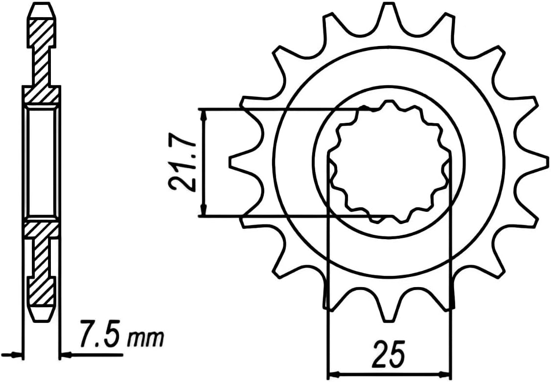 520 O-ring Motorcycle Chain and Sprocket Kit compatible with Kawasaki ZX6R (ZX636) Ninja 2013-2024