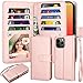 Takfox for iPhone 14 Pro Max Case, for iPhone 14 Pro Max Wallet Case, PU Leather Credit Card Holder Folio Flip Cover [9 Card Slots] [Magnetic] Detachable Case & Strap 6.7