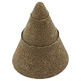 Gdfnmogo Meule conique émeri pour meuleuse d'angle de type 100, filetage M10, disque de p...