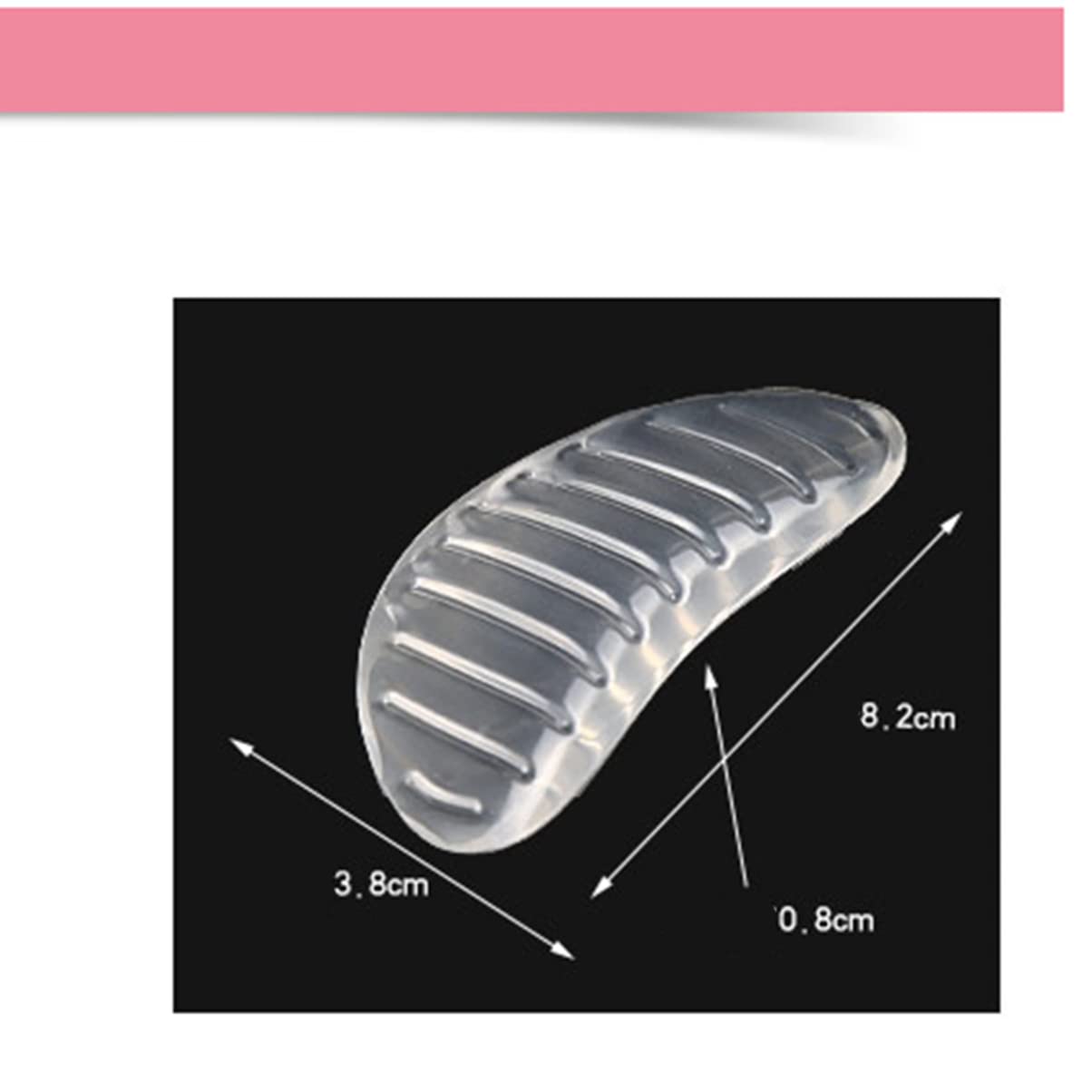 minkissy Arch Support Insert Gel Insole for Women Sandals Insoles Heel Slip Pads Non-Skid Adhesive Pad