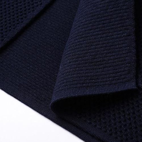 Men's V Neck Buttons Cardigan Slim Fit Knit Sweaters Men Cardigans Lightweight Casual Pockets Knitted Sweater 6