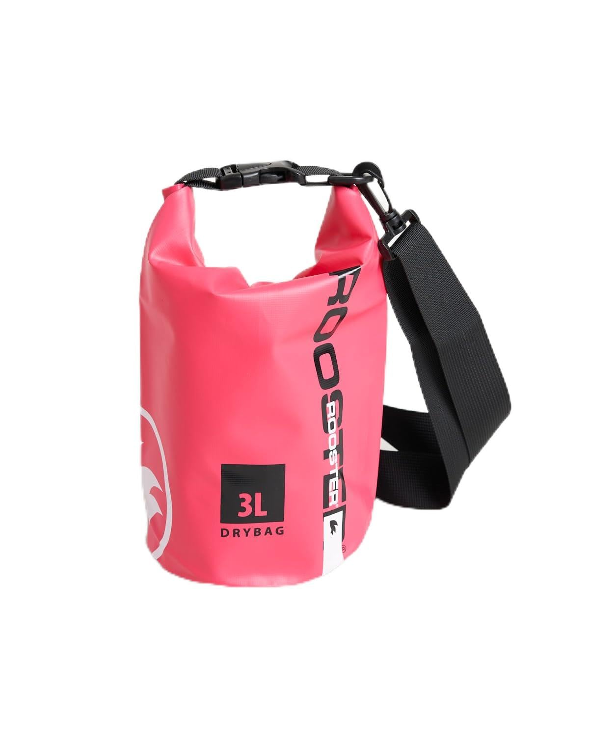 ROOSTERSAILING 3L Roll Top Dry Bag (Pink)