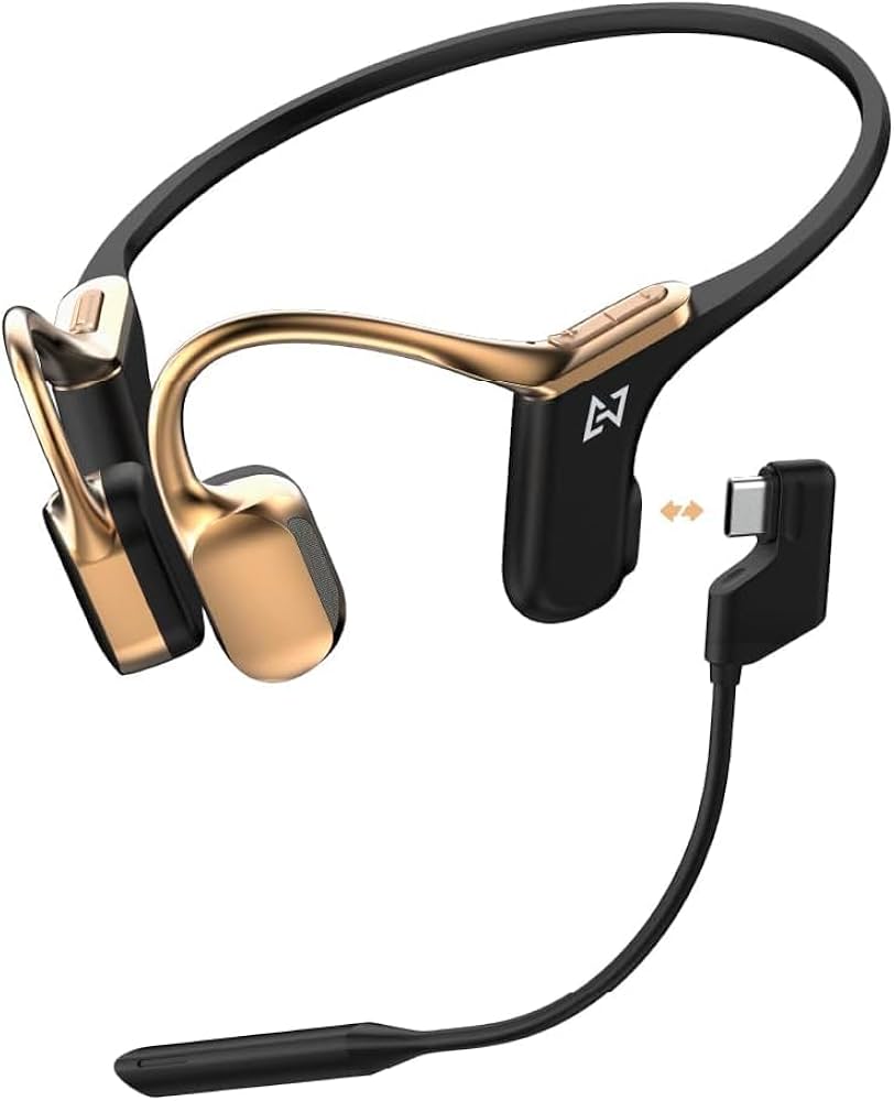 Amazon.co.jp: AVIOT WB-E1M-GLE 骨伝導 ヘッドセット ブルブーム