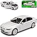 Produktbild Welly Defekte Verpackung B-M-W 5er F10 535i Limousine Weiss 2010-2017 1/24 Modell Auto mit individiuellem Wunschkennzeichen