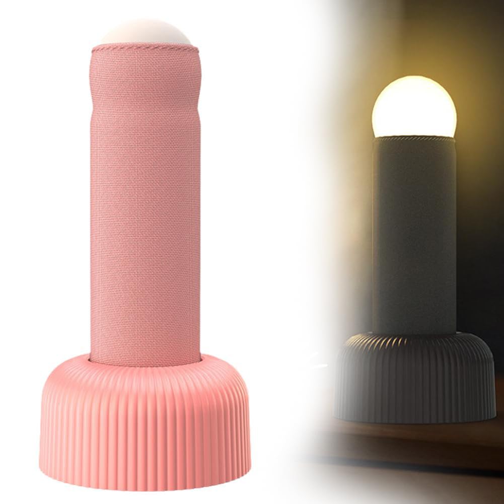 HFSAZJ Funny Night Light, Weird Penis Lamp, Portable Bedside Night Light For Bedroom Living Room Dorm (Pink 1set)