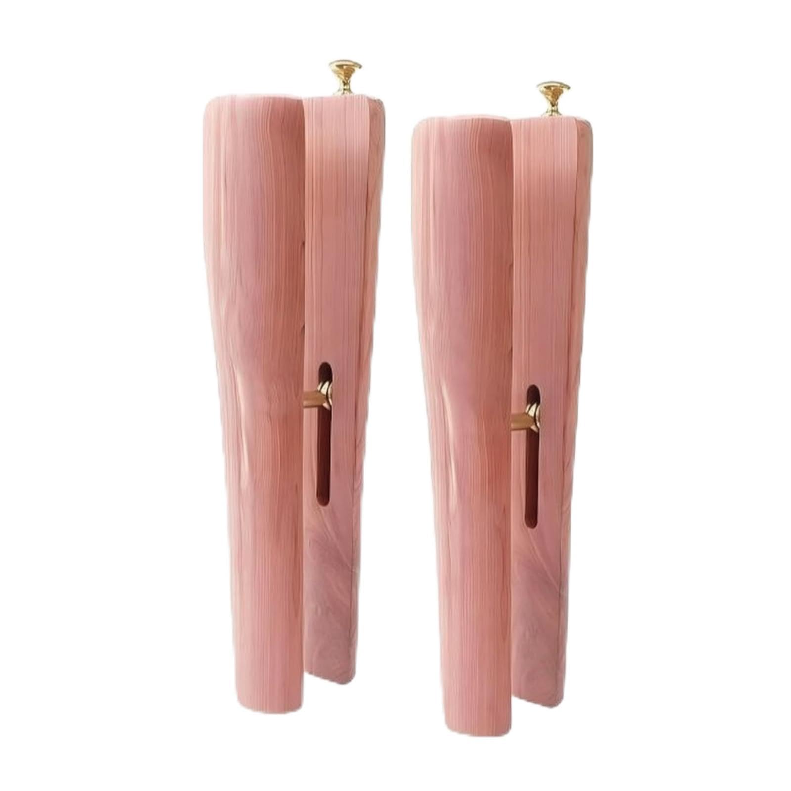Hormas Cedro con Varilla Metal Ajustables Ensanchador Zapatos Protector para Armario