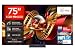 TCL 75C8L SQD-Mini LED 75 Zoll Fernseher, 4K Smart TV, Google TV, HDR10+