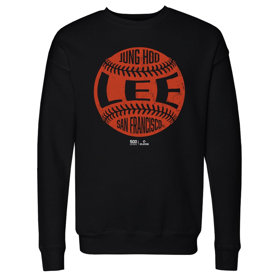 500 LEVEL Jung Hoo Lee San Francisco Vintage Baseball Crewneck Sweatshirt