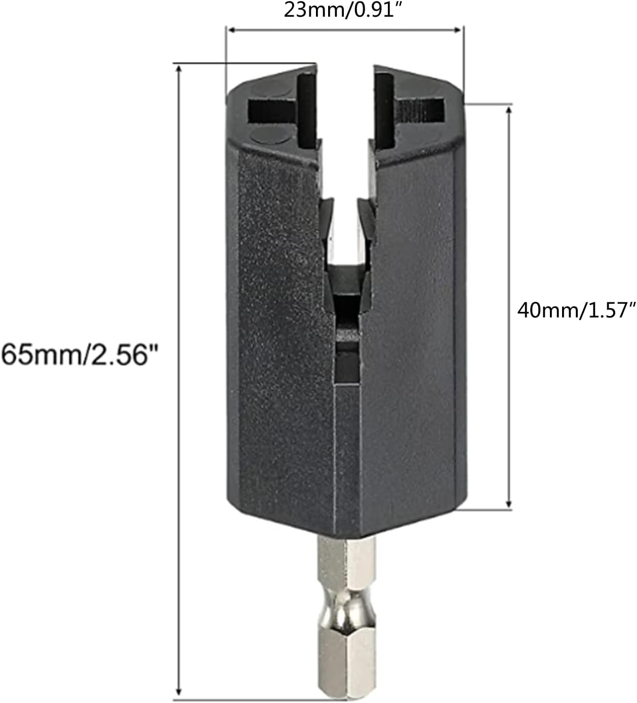 Hexagonal Guitar String Winder Head Maintenance Tool Accessories Winder Drill Plug String Peg Puller for Guitar Bass Drill Plugs Hexagonal Head for Electric Bass