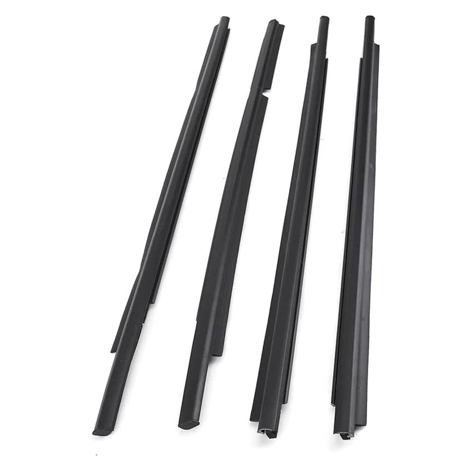 Joint De Vitre Portière Toyota Yaris Berline 2007-2016 - 4 Bandes Caoutchouc Étanchéité - Avant & Arrière Gauche/Droite