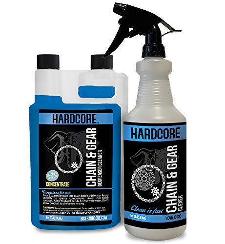 Hardcore Chain & Gear Cleaner Pro Kit with 32oz Spray Bottle
