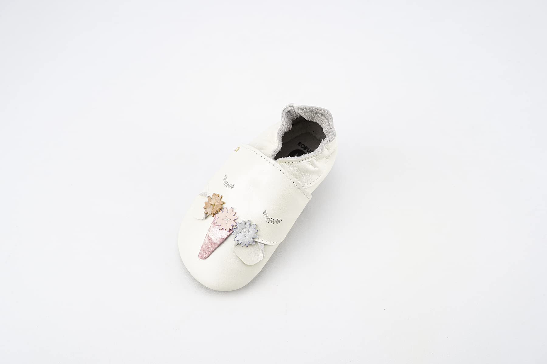 Bobux Soft Sole Dream Pearl Unicorno Scarpa per Bambini E Neonati in Morbida Pelle. (21-27 Mesi)