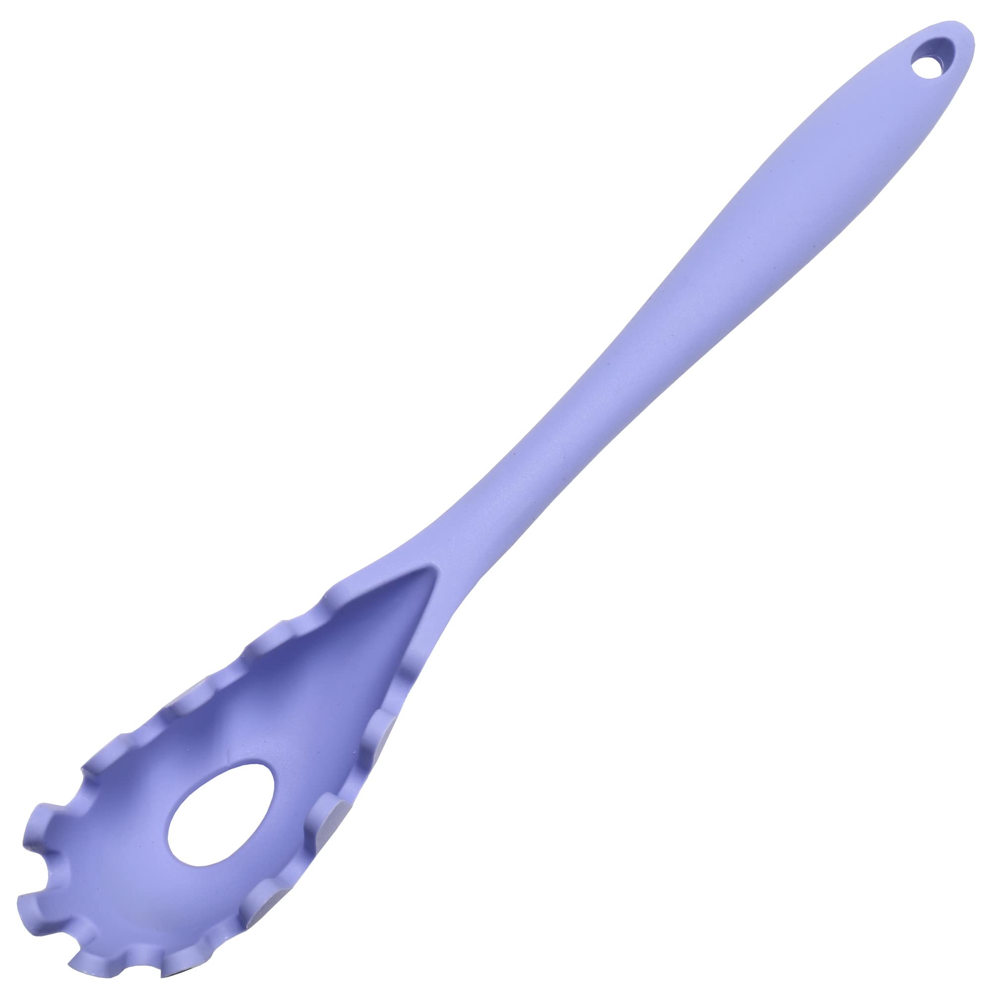 Tenedor de pasta Chef Craft azul pastel para cenas italianas en casa