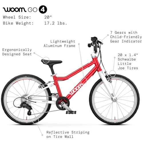 woom GO 4 20-Inch Lightweight Bike